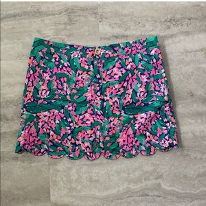 Lilly Pulitzer Colette Scalloped Skort